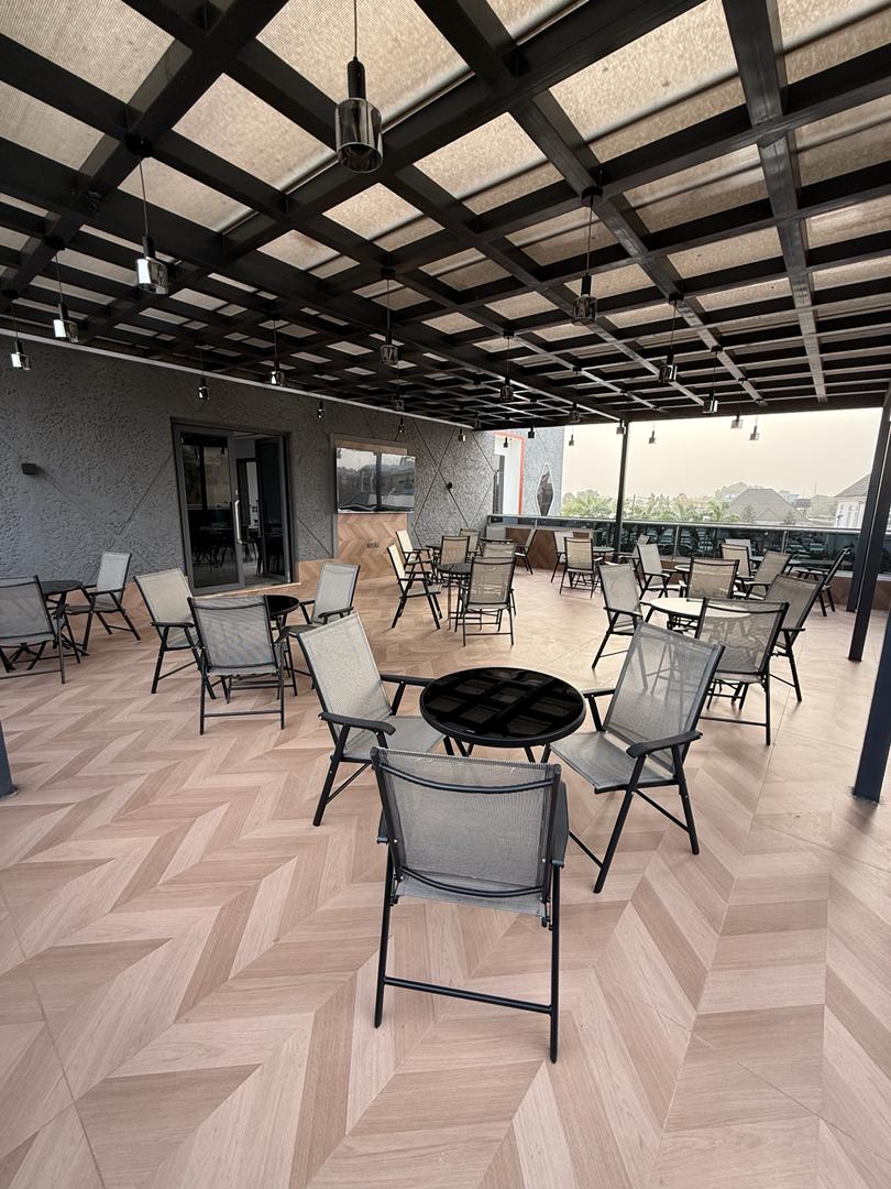 Outdoor Lounge at Lamah Hub